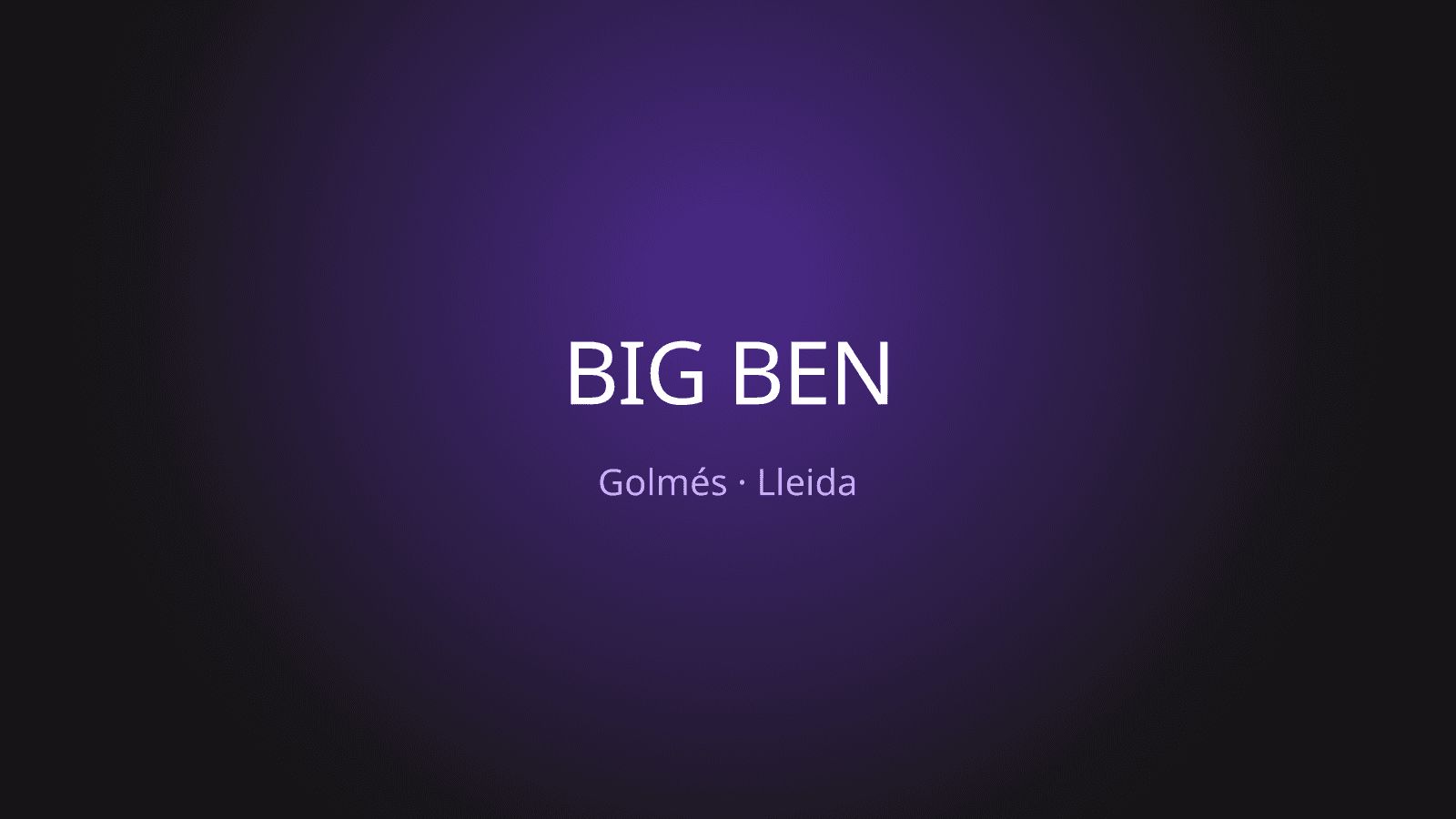 Community of people going to Big Ben, Golmés (Lleida)